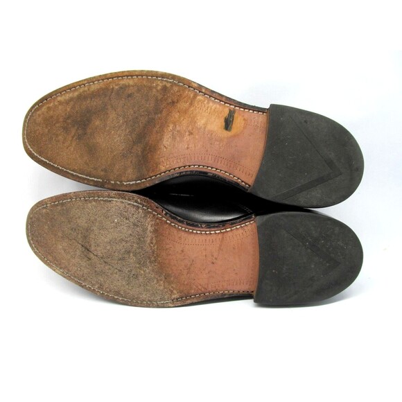 Allen Edmonds Chambrey Black Leather  Wingtip Tassel Loafers Size 9.5 D - Picture 10 of 10